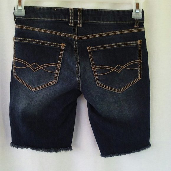 Mudd womens jeans shorts Sz 1 denim pants cut-offs - Picture 3 of 6